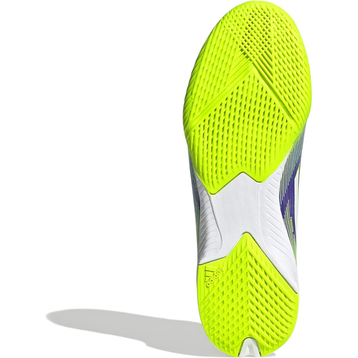 Дитячі футбольні бутси adidas F50 League Indoor для залу, розмір 38 EU, фіолетовий, білий, лимонний