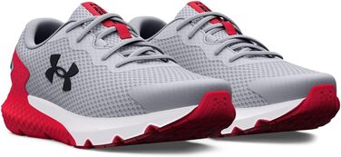 Дитячі кросівки Under Armour Ua Rogue 3 Al для дівчаток, Visual Cushioning, 38 EU, сірий, червоний, чорний