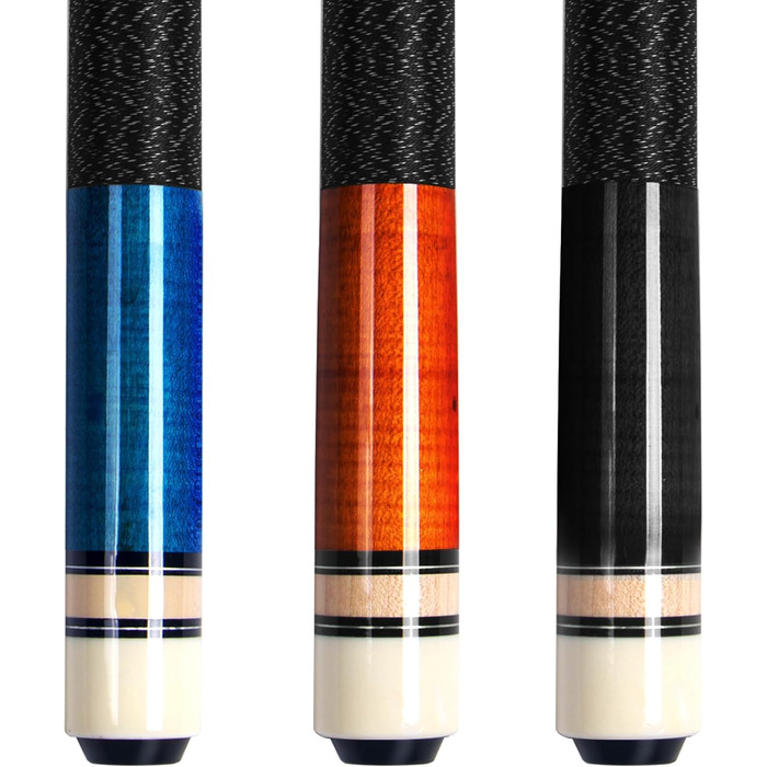 Набір більярдних київ Aklot (4 шт.) з канадського клена, 147 см, для професійних гравців, вага 510-595 г