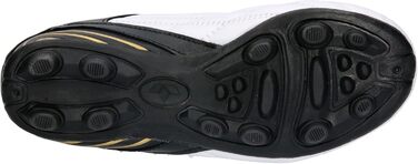 Дитячі футбольні бутси Lico Soccer Champ, 37 EU, білий, чорний, золотий