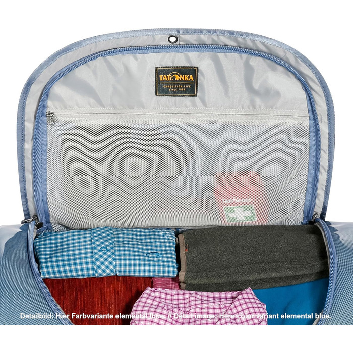 Сумка-рюкзак Tatonka Barrel 65 л, чорна, водонепроникна, з замком