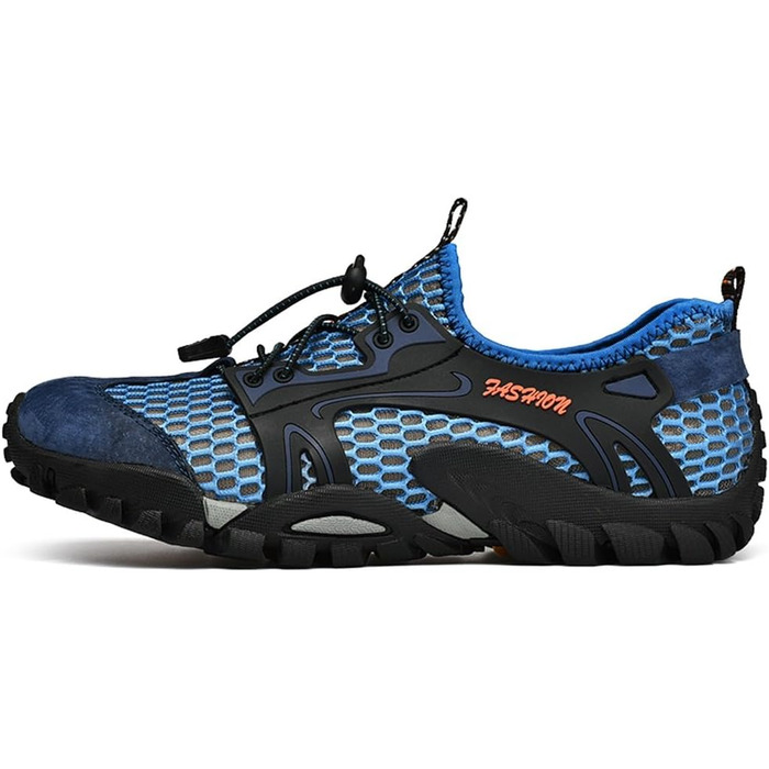 Чоловічі спортивні сандалії FLARUT для туризму та хайкінгу, літні, дихаючі, водонепроникні, блакитні (41 EU)