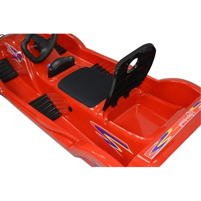 Двомісні сани AlpenGaudi Double Race червоні 114x55x28 см для снігу, нові в упаковці