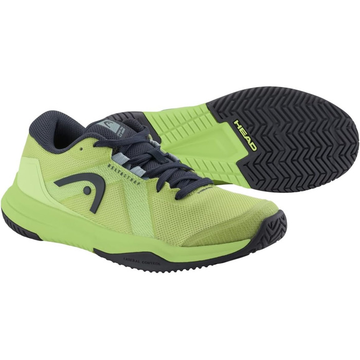 Тенісні кросівки HEAD Sprint Pro 4.0 Junior, 38 EU, кольори: лайм та темно-синій