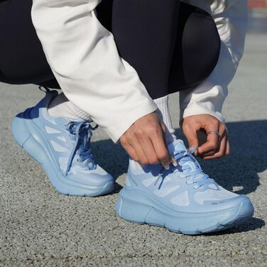 Жіночі кросівки Hawkwell Cloud Zero для ходьби та тенісу, з амортизацією, дихаючі, для спорту, фітнесу, тренувань, бігу, з антиковзкою підошвою, для медичних цілей (40 EU, Синій)