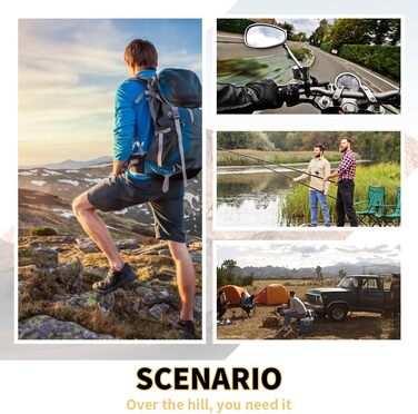 Чоловічі трекінгові черевики Littleplum: зручні, дихаючі, з теплою підкладкою, антиковзаючі, високі, спортивні, чорні, 40 EU