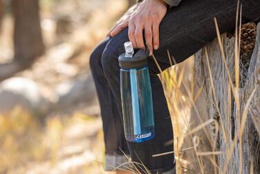 Пляшка для води CAMELBAK Eddy+ 750 мл, універсальна, графіт/спектра