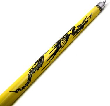 Більярдний кий DHOLE CUESOUL 58' 2 частини, кленовий, 19 унцій, жовтий, 11.5 мм