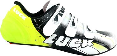 Велотуфлі Luck EVO Unisex з карбоновою підошвою, жовті, 37 EU