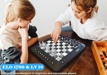 Електронна шахівниця P6 Smart Chess Board з LED, магнітне шахове комп'ютерне поле для дітей і дорослих