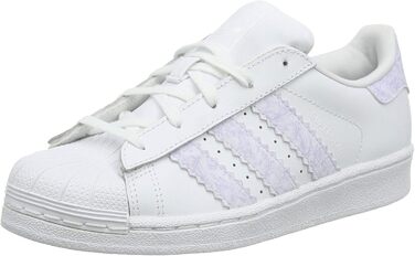 Дитячі кросівки Adidas Superstar J, білі, 28.5 EU (Унісекс)