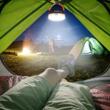 Кемпінговий ліхтар Karrong LED USB, перезаряджуваний, міні, магнітний, 4 режими, SOS, вологостійкий, портативний, для кемпінгу, намету, туризму, надзвичайних ситуацій