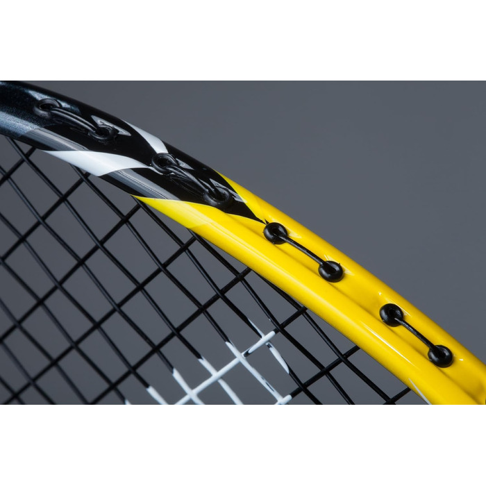 Бадмінтонна ракетка Talbot Torro Isoforce 611.3 C4, чорна/жовта, розмір M