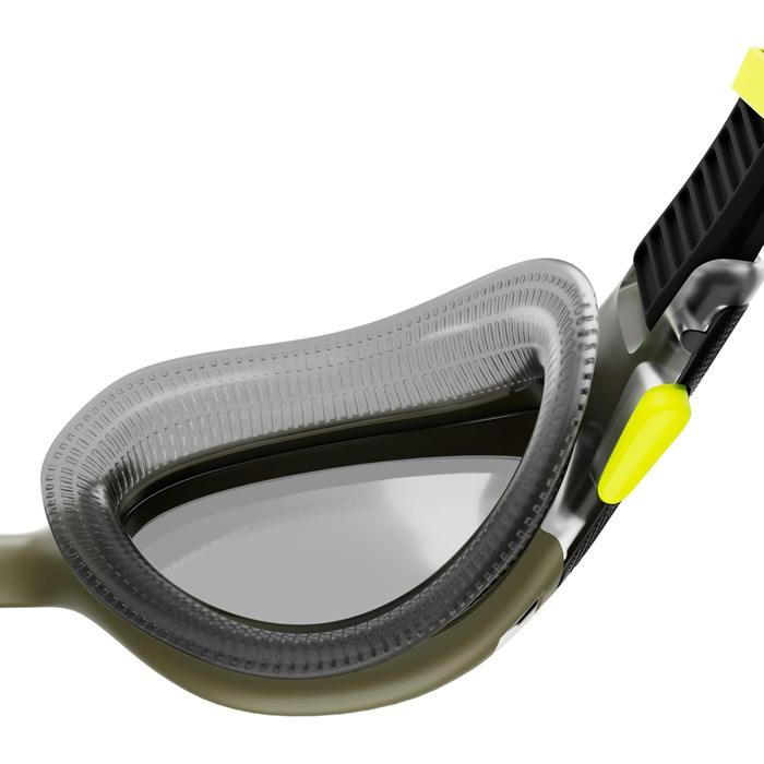 Унісекс плавальні окуляри Speedo Biofuse 2.0, димчасті, універсальний розмір, олива/чорний