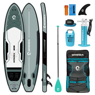 WOWSEA Poseidon P3: Надувний SUP-борд для туризму та відпочинку з аксесуарами