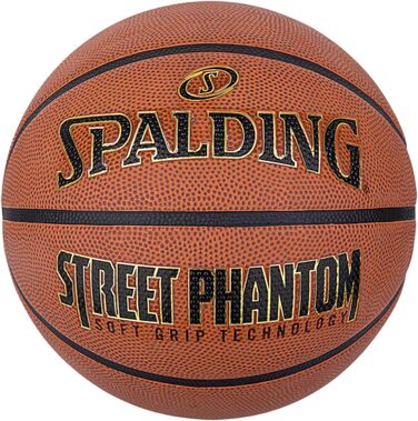 Баскетбольний м'яч Spalding Street Phantom Outdoor, помаранчевий, розмір 6, універсальний