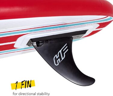 Надувний SUP-борд HYDRO FORCE Compact Surf 8' x 22'' x 3'' для Stand-Up Paddling, Multicolor