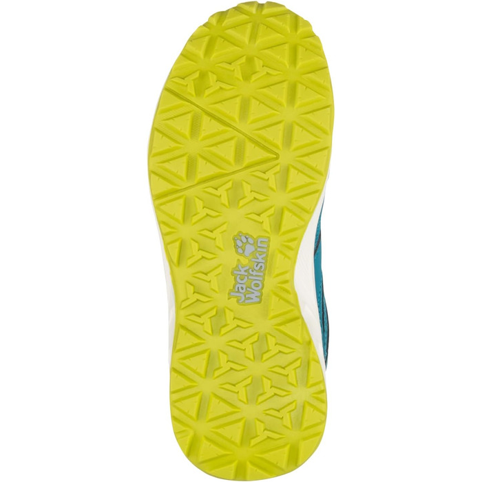 Черевики дитячі Jack Wolfskin Woodland Texapore Mid Vc K - водонепроникні, 36 EU, Scuba