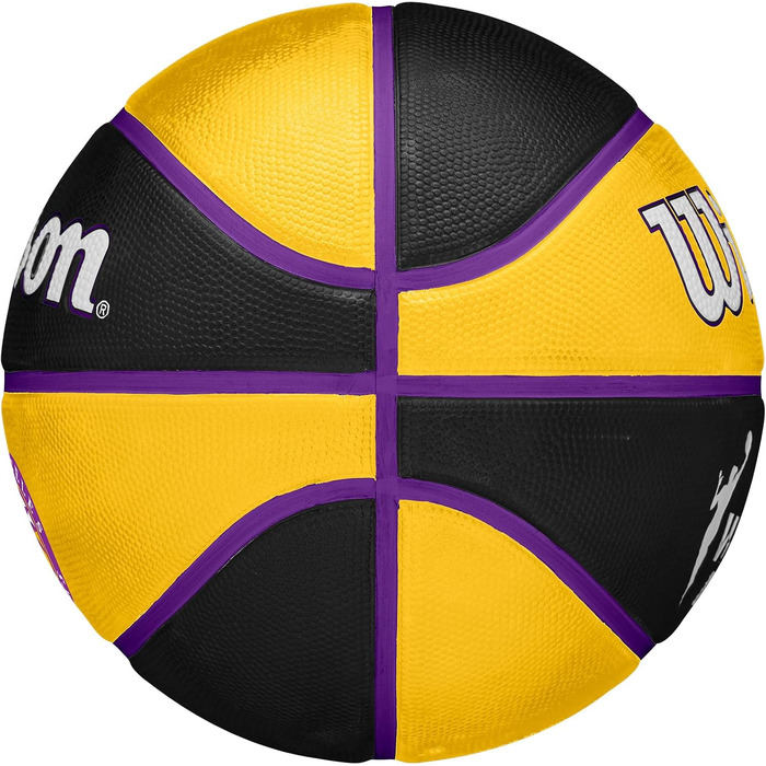 Баскетбольний м'яч Wilson WNBA Team Tribute Los Angeles Sparks, офіційний жіночий, розмір 6