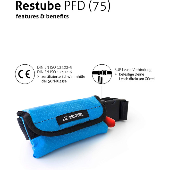 Рятувальний жилет Restube PFD, сертифікований, для плавання