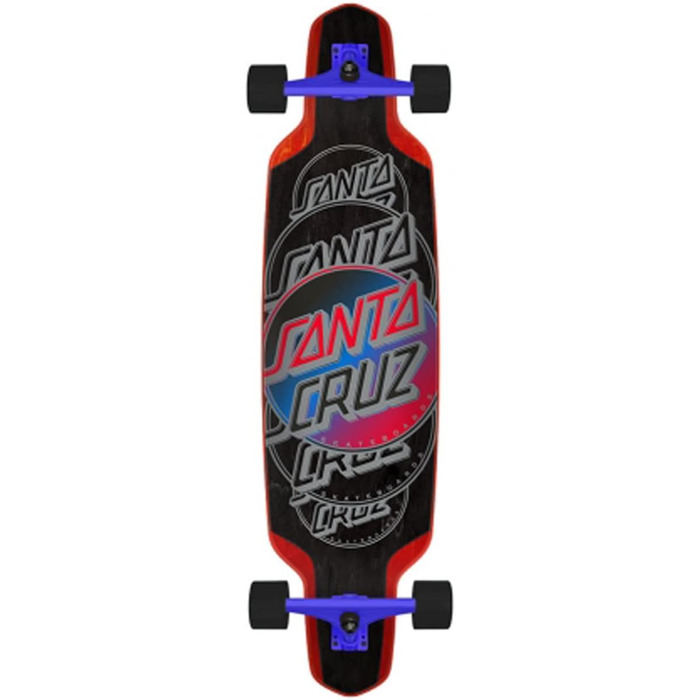 Скейтборд Santa Cruz er Contra Eclipse Drop Down, 95,3 см, мультиколір, комплект