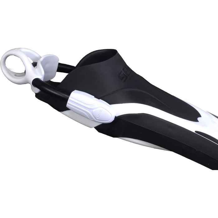 Ласти SEAC Propulsion S з відкритою п'ятою, гумовим ремінцем, для дайвінгу, високопродуктивні, Італія