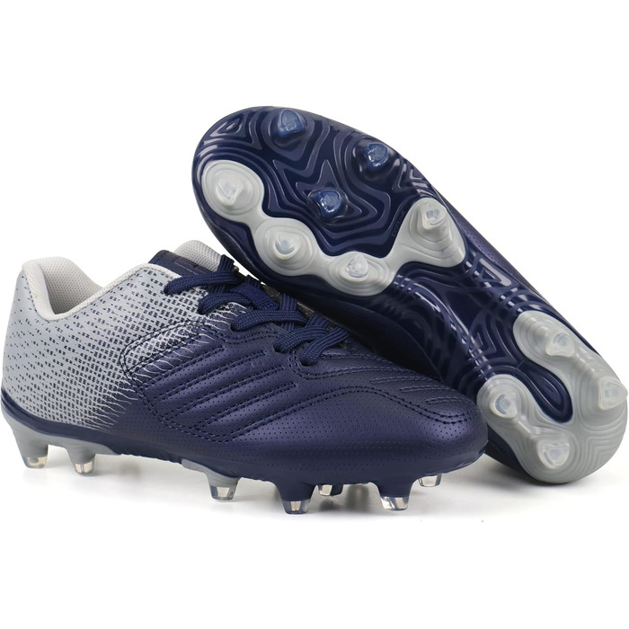 Дитячі футбольні бутси JABASIC для хлопчиків та дівчаток, спортивні, для гри на вулиці, розмір 31 EU, темно-сірий