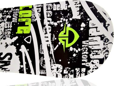 Дитячий сноуборд-набір RAVEN Core Junior з кріпленнями MP Junior Black XS/S