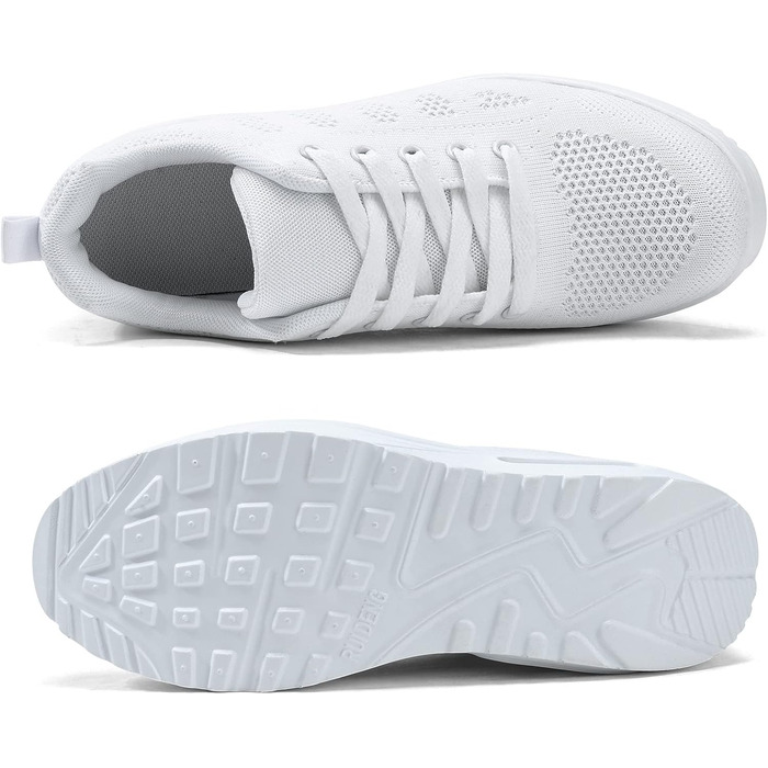 Жіночі бігові кросівки AHICO: легкі, дихаючі, для бігу та прогулянок (37 EU, білий)