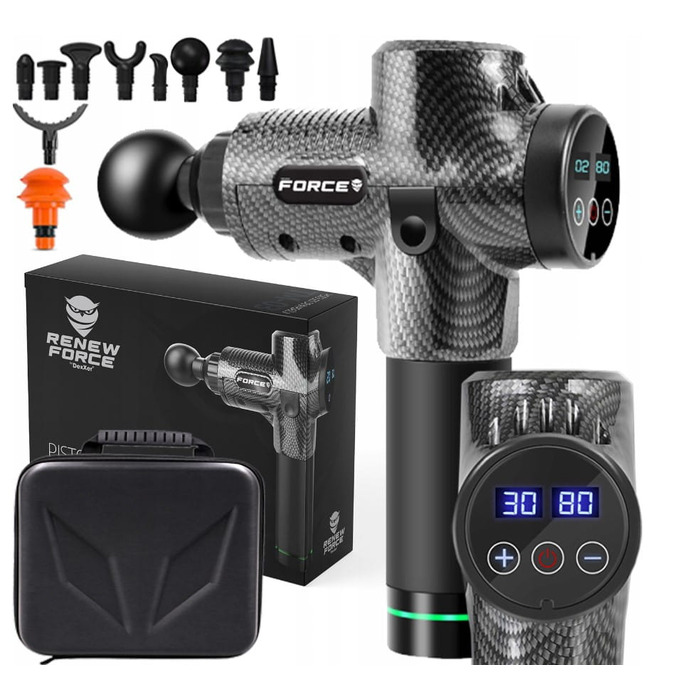 Перкусійний масажер Massage Gun Pro для тіла