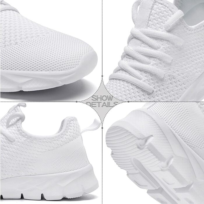 Кросівки для бігу чоловічі ZGPWZWL, легкі літні, розмір 49 EU, білі