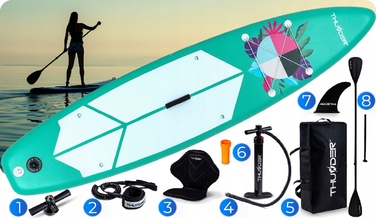 SUP-дошка Thunder FLAMI, 320 см