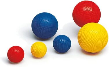 М'яч масажний TOGU Touchball 16 см, жовтий, для фітнесу та реабілітації