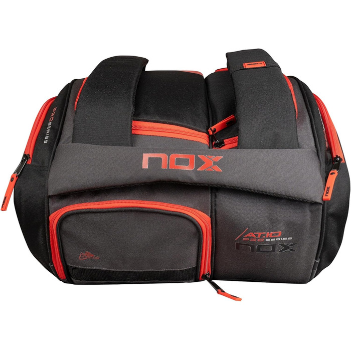 Сумка для падел-тенісу Nox AT10 XXL Schwarz Rot (Bpat10xxl24) - Професійна, велика