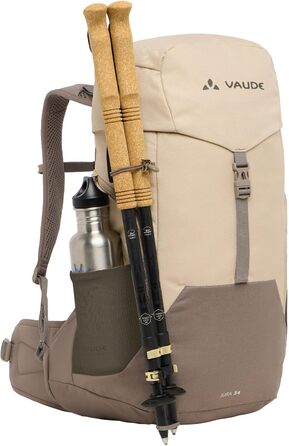 Рюкзак VAUDE Jura 24, 24 л – легкий туристичний рюкзак із вентильованою спинкою, відділенням для питної системи та гнучкими зовнішніми кишенями, ідеальний для одноденних походів