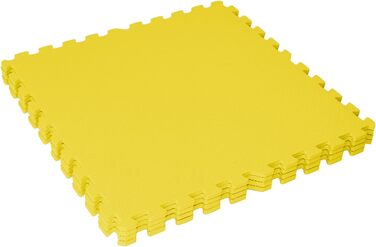 Набір з 8 захисних килимків без країв 60x60x1 см, 2,88 м², підлоговий килимок для фітнесу та спортивних тренажерів