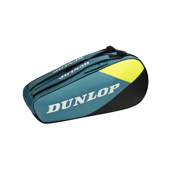 Тенісний м'яч Dunlop SX-Club (M/L) блакитно-чорно-жовтий - для тренувань та гри