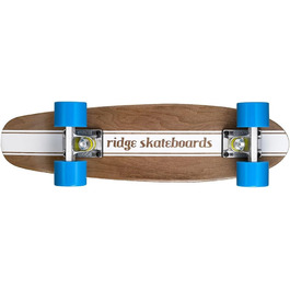 Скейтборд Ridge Cruiser Maple Mini Number Four, синій, MPB-22-NR4, дерево клен