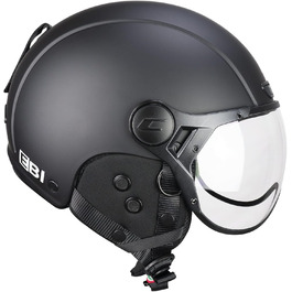 Гірськолижний шолом CGM EBI для дорослих, унісекс, матовий чорний, XL (60 см)