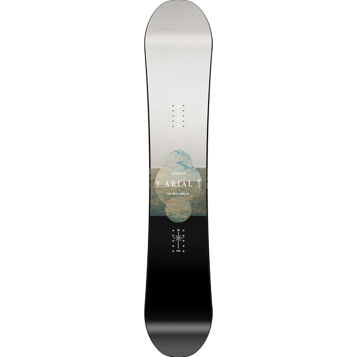 Сноуборд Nitro Arial 138 см для дівчат, Twin, Cam-Out Camber, All-Mountain, 2025