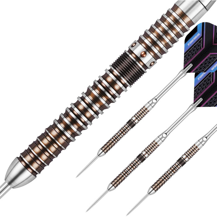 Дарти WIN.MAX Tungsten 90% (3 шт) 18-28г, металеві наконечники, професійні сталеві дротики