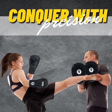 Рукавички-лапи для боксу REWON, ударні мішені для MMA, кікбоксингу, карате, тайського боксу, амортизаційні подушки для тренувань