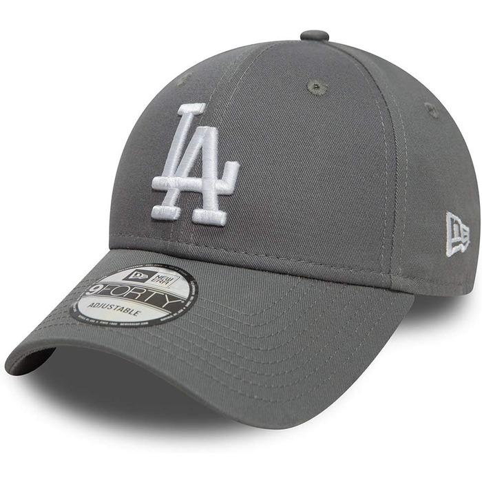 Кепка New Era Los Angeles Dodgers League Essential Grey 9Forty - універсальний розмір