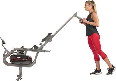 Веслувальний тренажер Sunny Health & Fitness Phantom Hydro SF-RW5910, водний, для дому