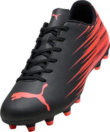 Кросівки футбольні PUMA Attacanto Firm для штучного покриття, 48.5 EU, чорний/червоний