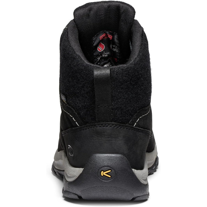 Черевики зимові KEEN Kaci 3 Mid Waterproof, жіночі, 39 EU, чорний/сталево-сірий