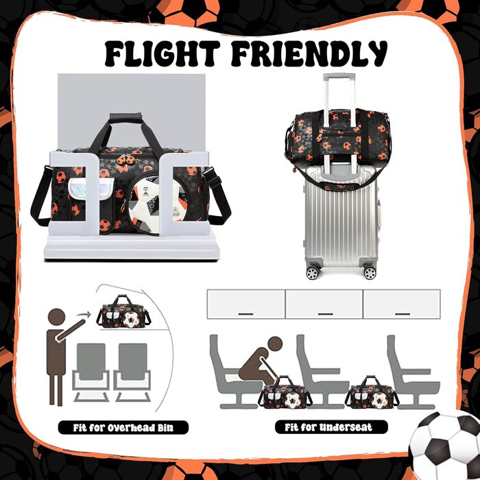 Дитяча спортивна сумка HTgroce для дівчаток з відділенням для взуття, ідеальна для ночівлі, балету, танців, спорту та подорожей (білий)