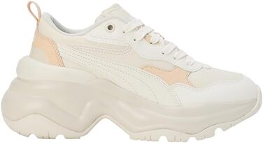 Жіночі кросівки PUMA CiliaTurnschuh, 38 EU, Alpine Snow Frosted Ivory Cashew