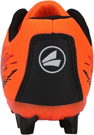 Дитячі футбольні черевики JAKO Stepover (33 EU, Неоновий помаранчевий, Чорний)