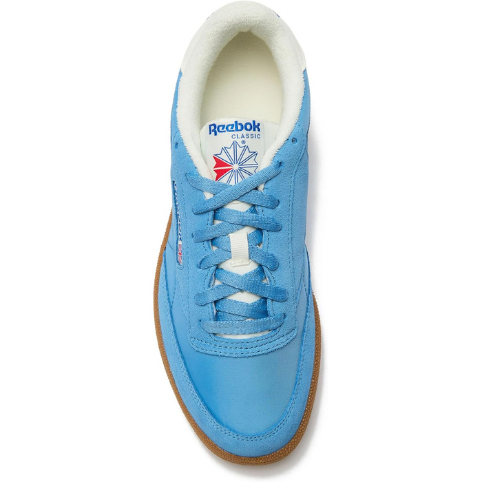 Чоловічі кросівки Reebok Club C 85 - білі, Casual, 44 EU, Essential Blue Chalk Gum